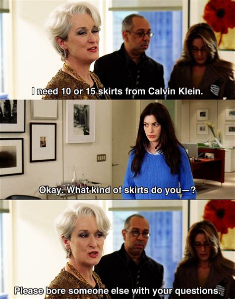 famous quotes from the devil wears prada